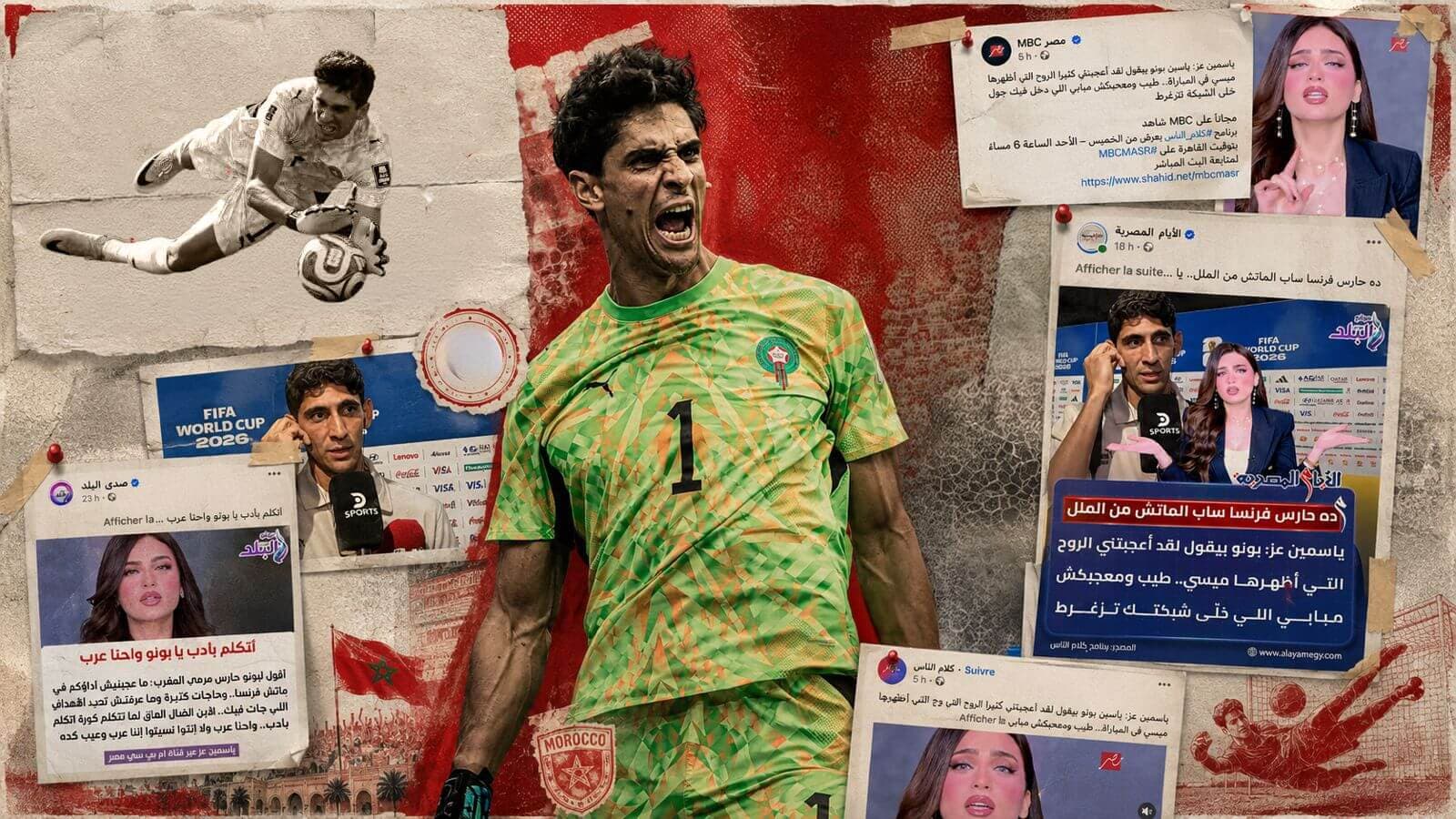 Egyptian Attack on Yassine Bounou After Praise for Messi Sparks Media Campaign Against Moroccan Goalkeeper