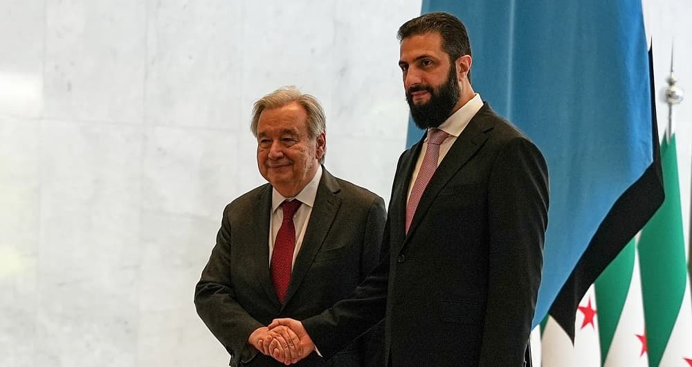 Guterres calls for global support to Syrians