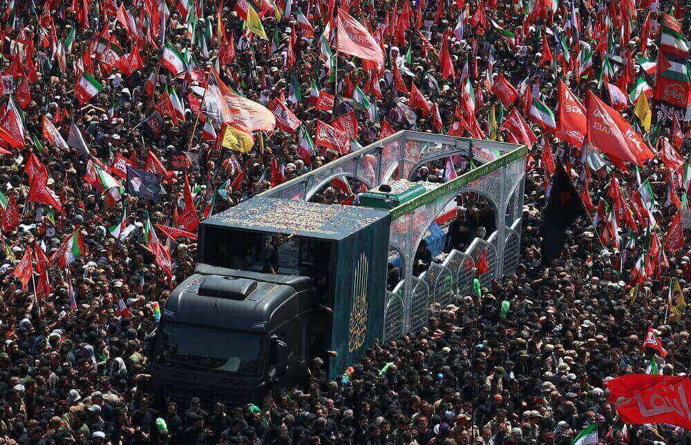 Khamenei's Body Arrives in Mashhad for Burial After Large Funeral Procession