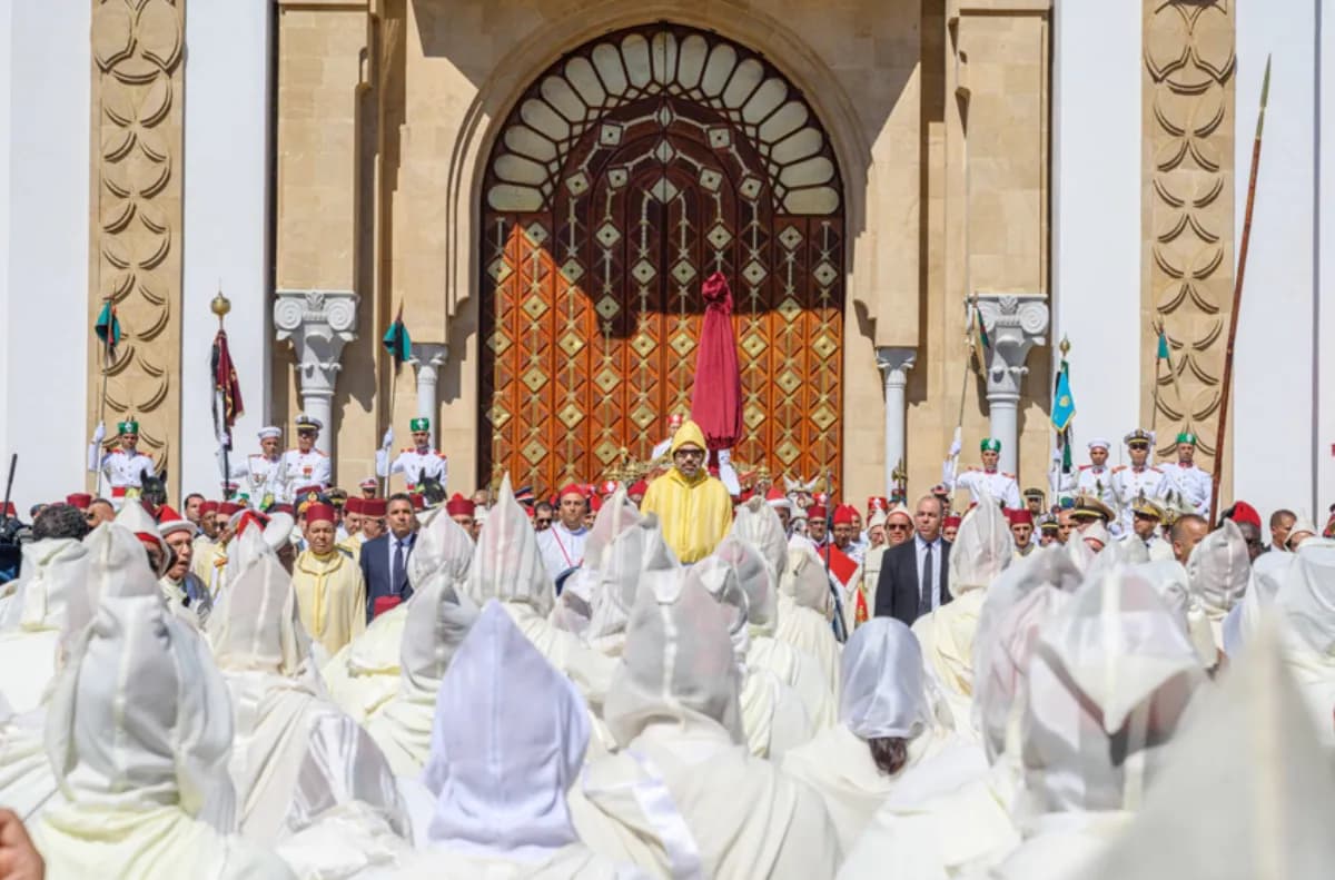 King attends Throne Day events in Mellaha and Tetouan