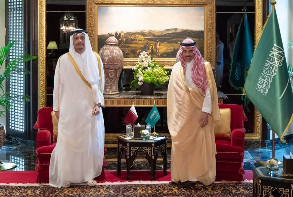 اجتماع بين وزيري خارجية قطر والسعودية لبحث تصاعد التوتر في الخليج