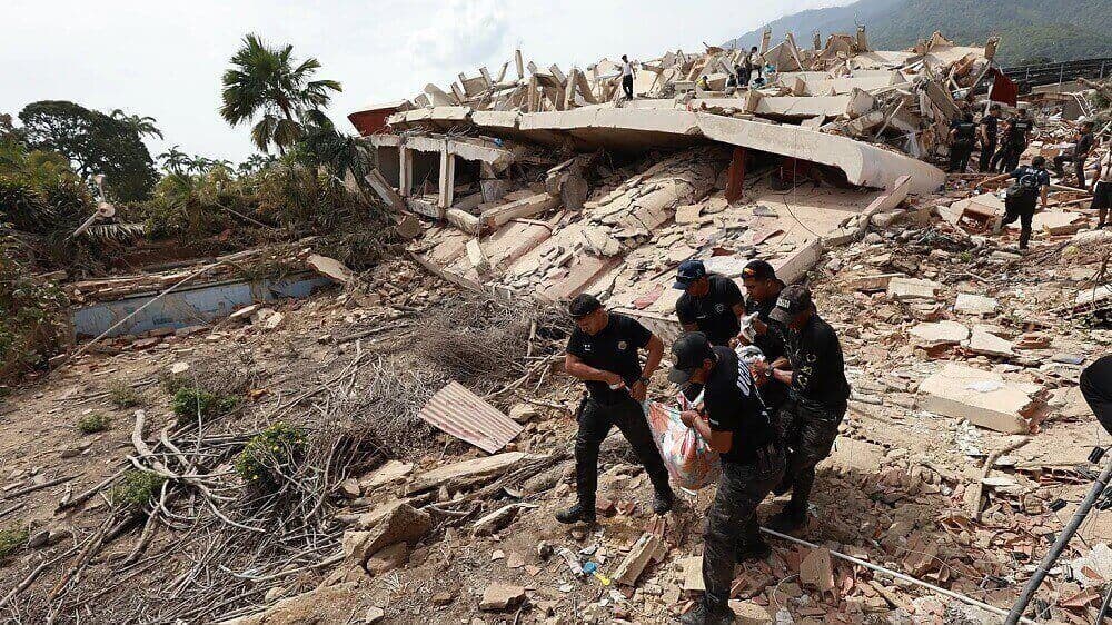 Venezuela double quake death toll over 5200