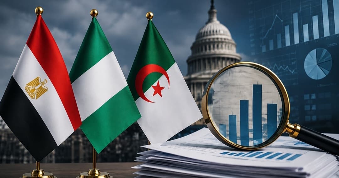 US financial transparency highlights gaps in Egypt Algeria Nigeria