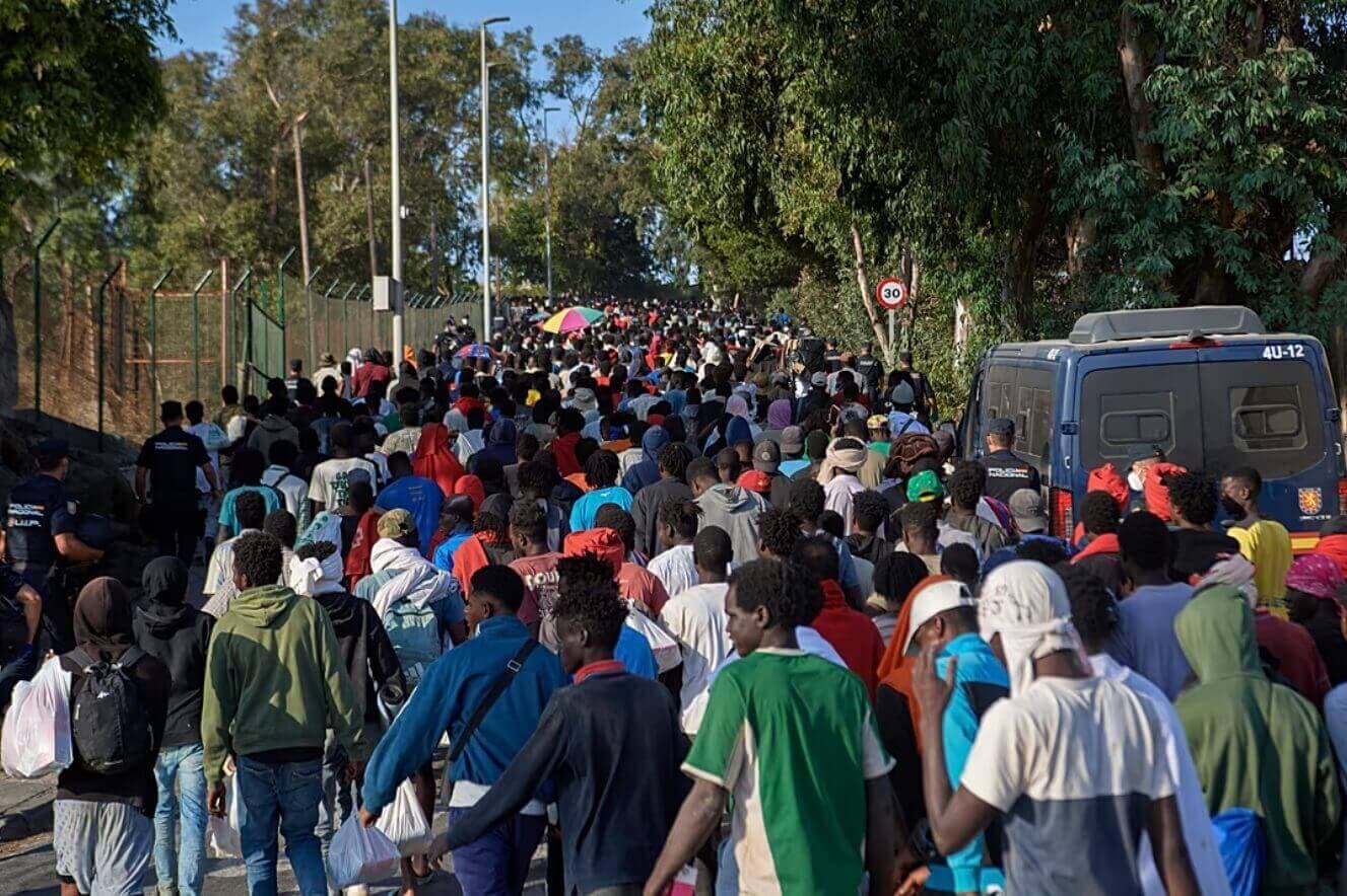 Spain seeks aid from Europol and Frontex over Ceuta crisis