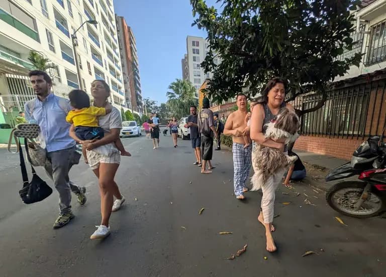 Colombian President Reports Earthquake Casualties