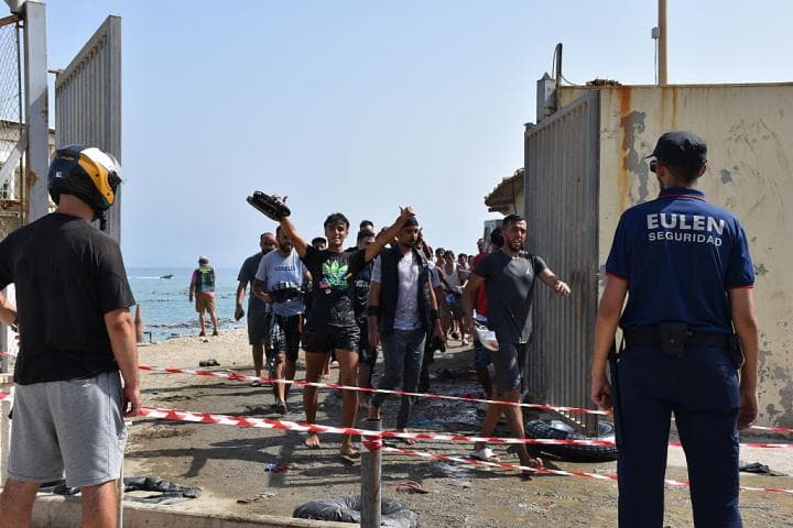 Spain reports Ceuta migration figures