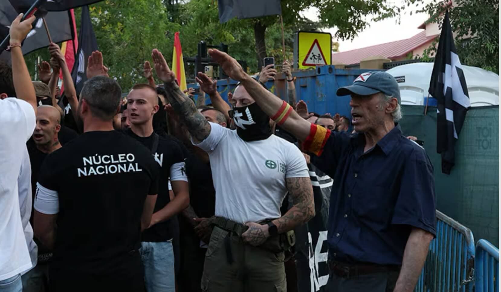 Extremists Perform Nazi Salute at Moroccan Embassy