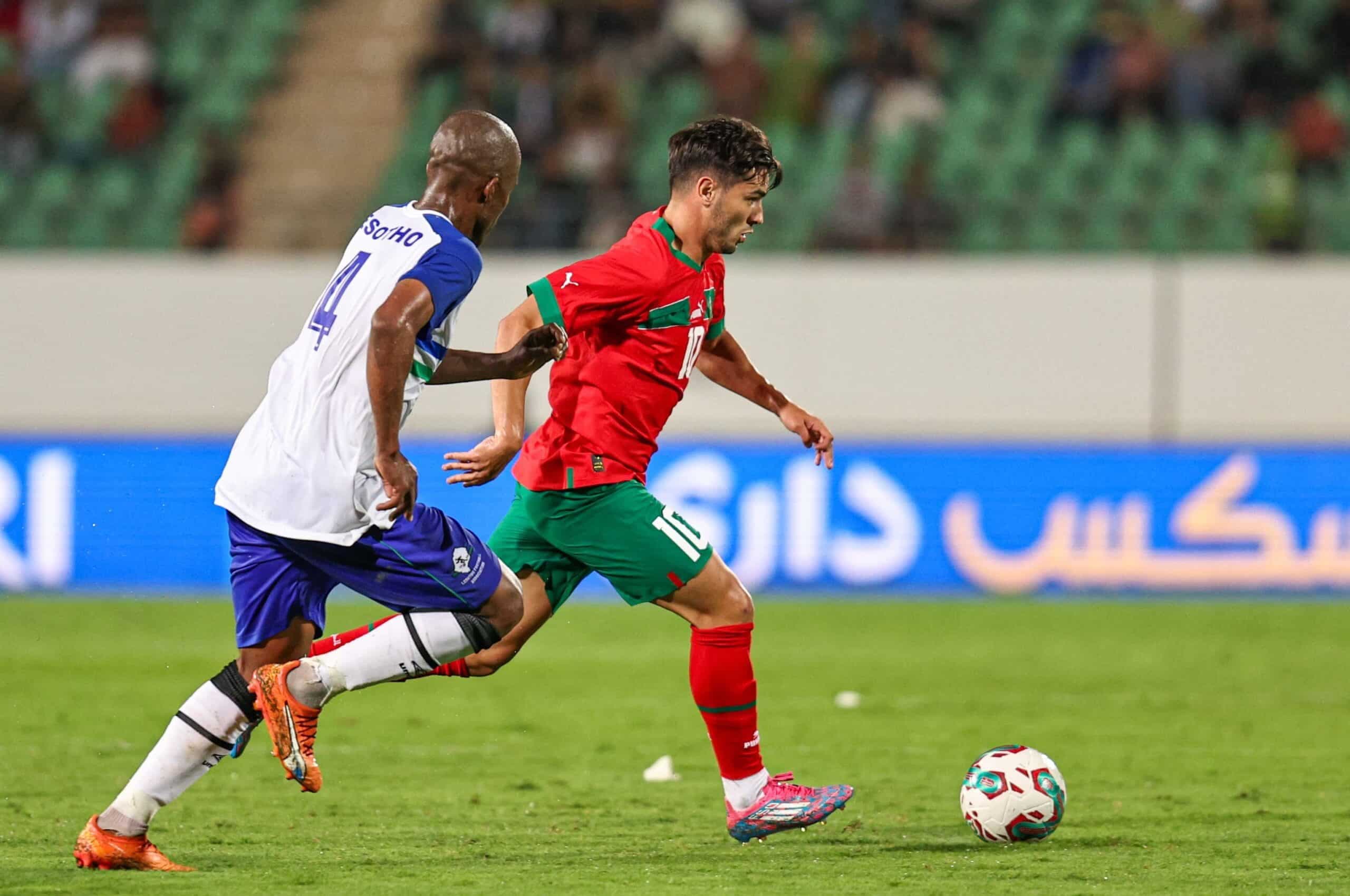 مباراة ليسوتو والمغرب في تصفيات كان 2027 في جنوب إفريقيا