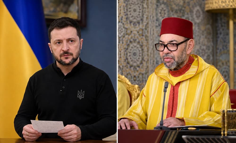 الملك محمد السادس يطمح لسلام أوكرانيا
