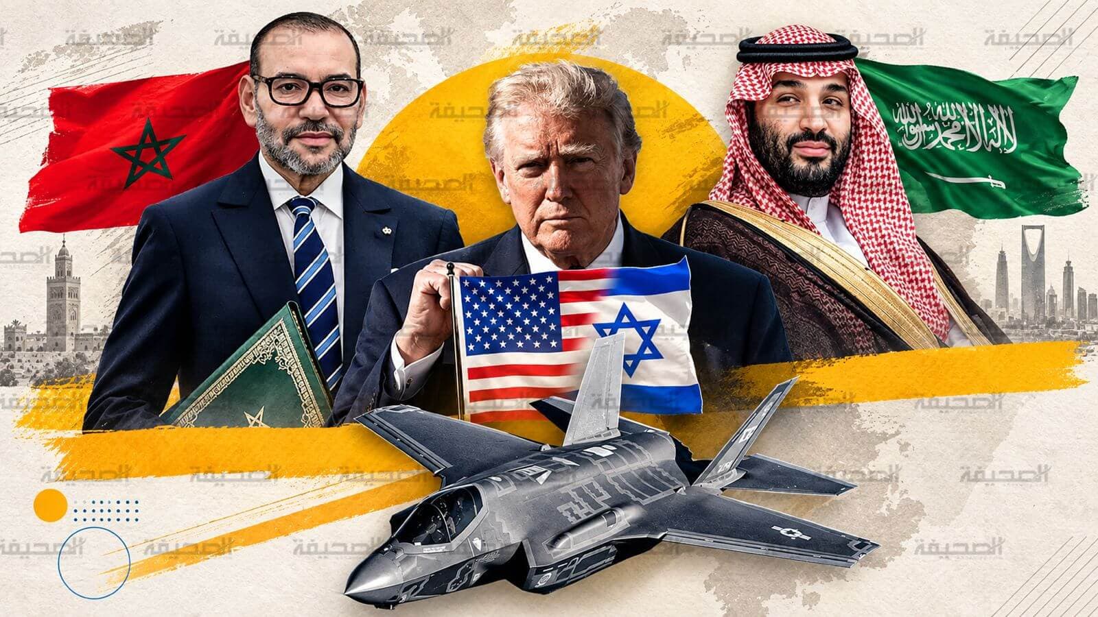 تقاء المصالح بين الرباط والرياض وتل أبيب