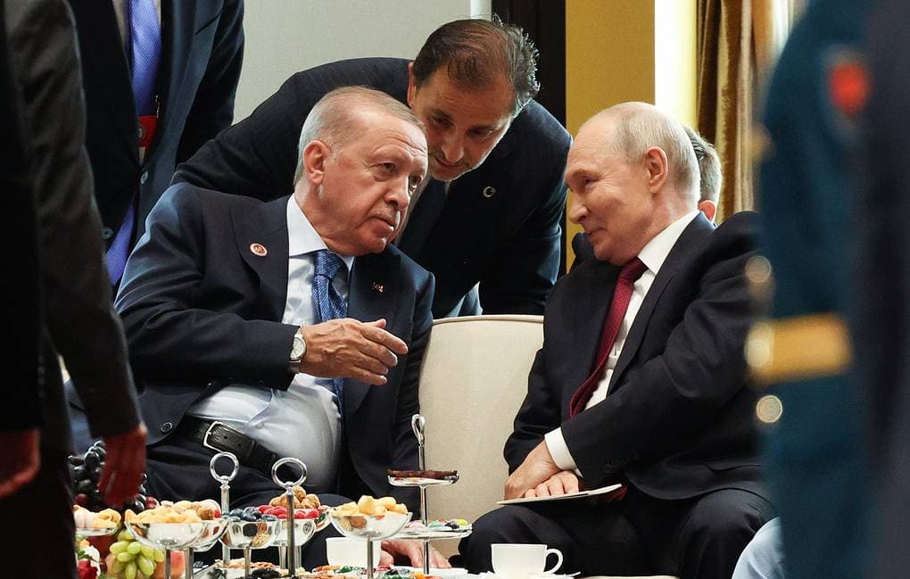 Erdogan discusses Turkey joining security alliance with Russia and China