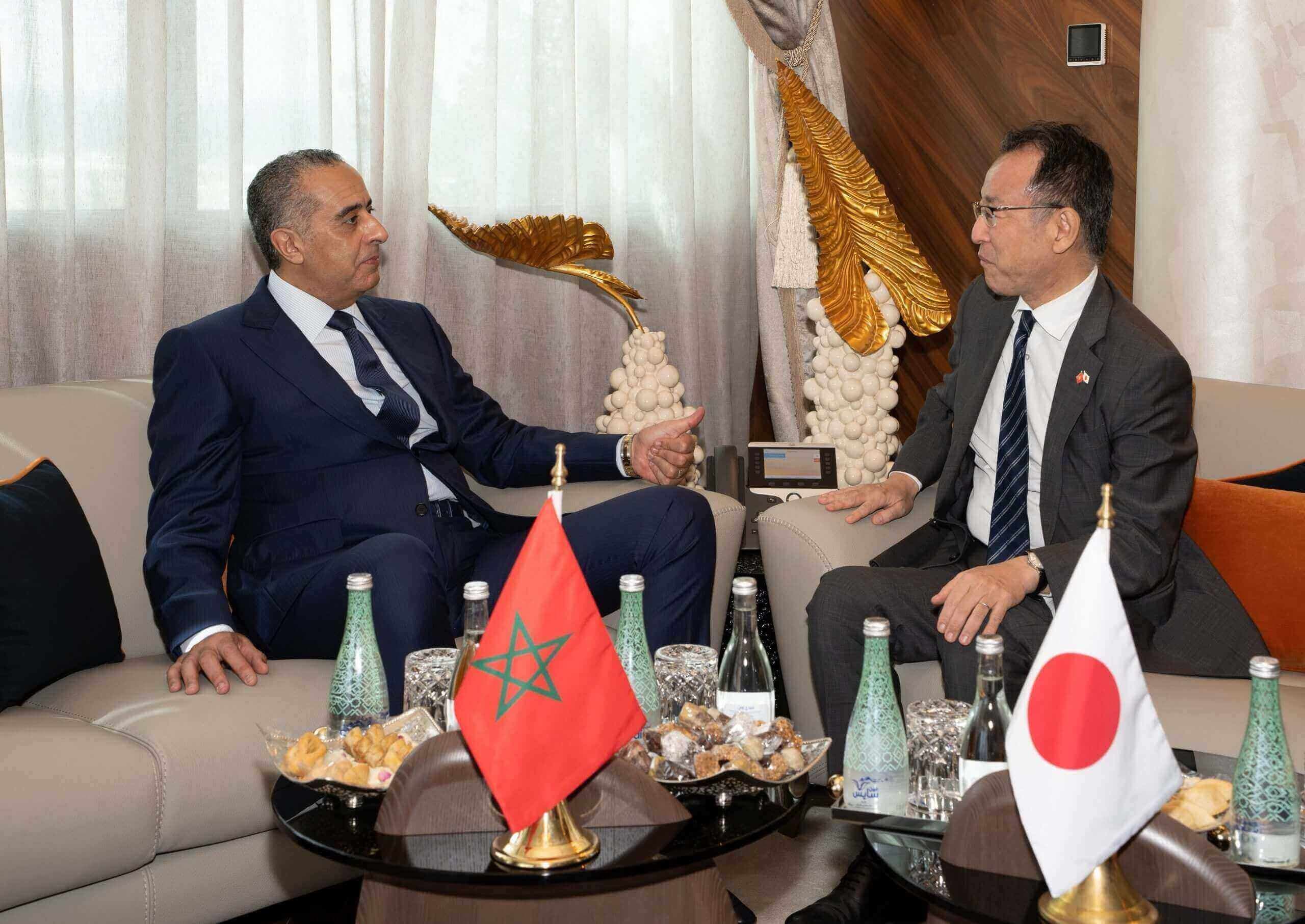 Hamoushi and Japanese envoy discuss security ties