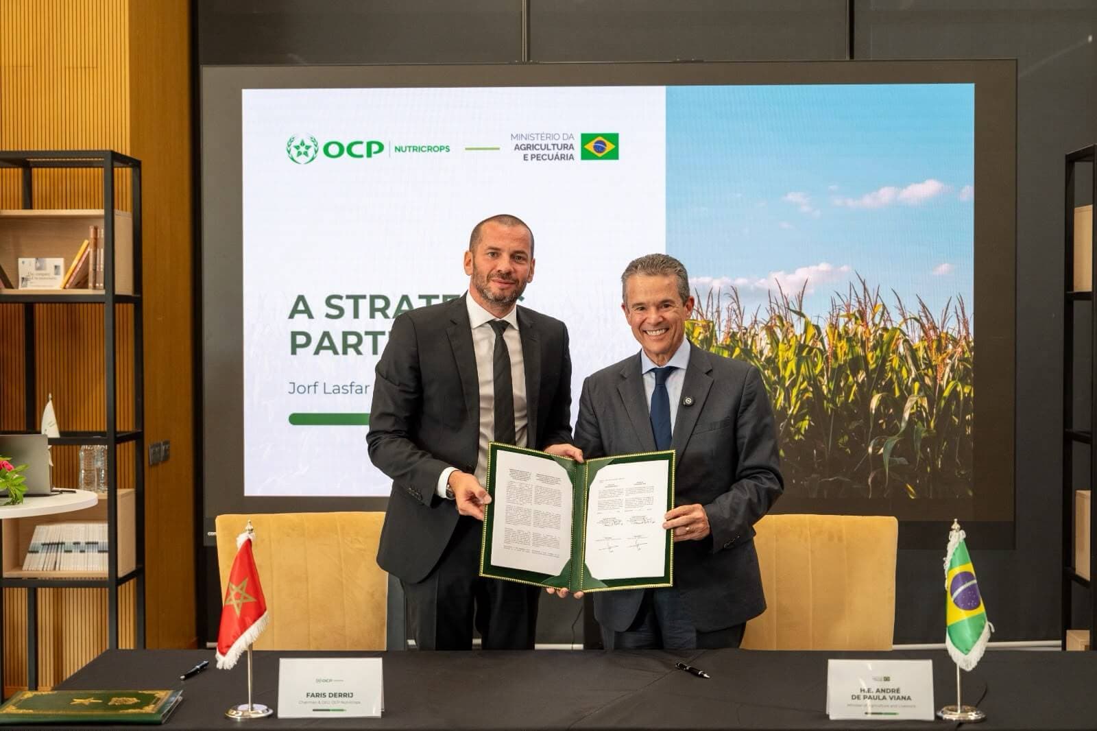 Brazil and OCP secure fertilizer supply