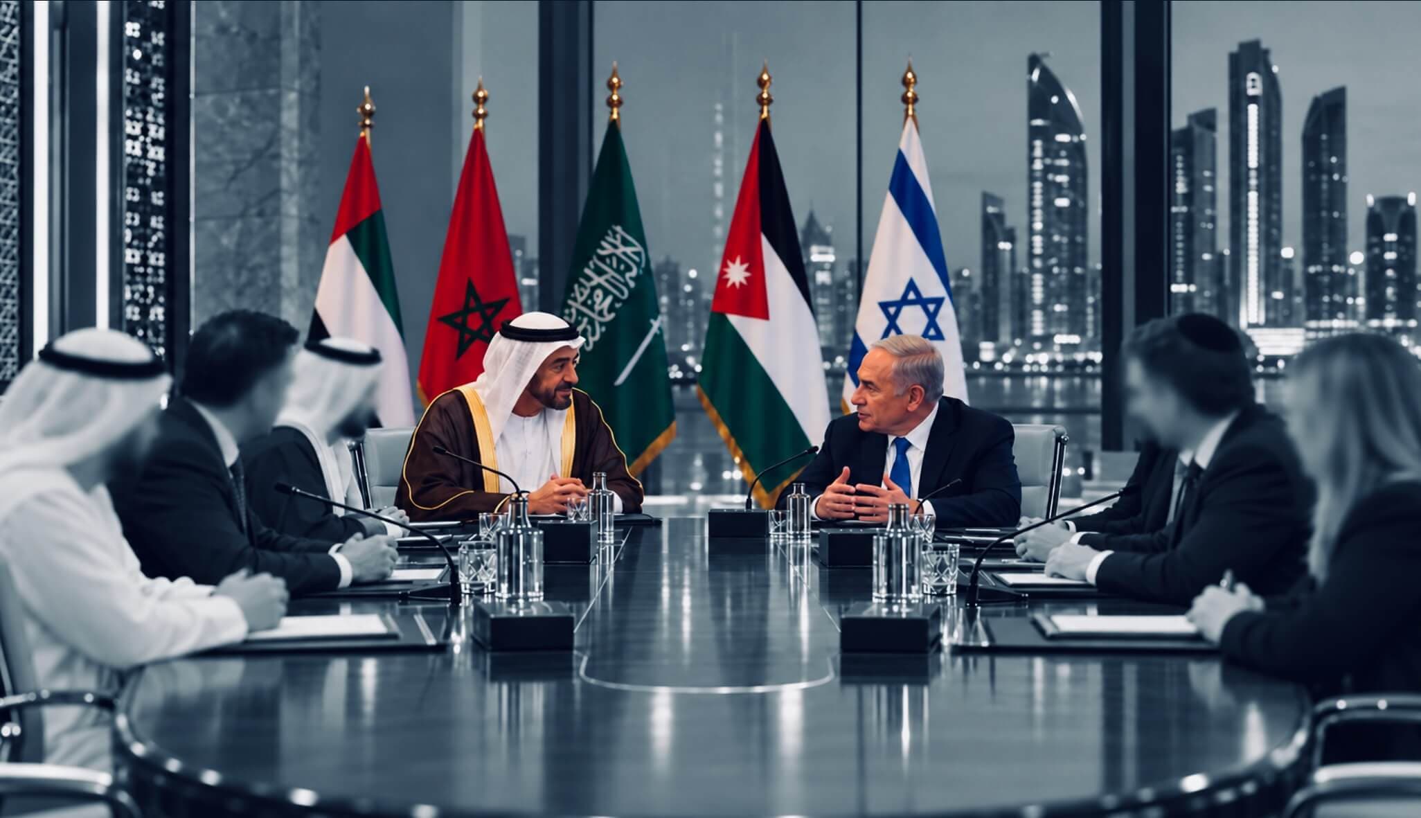 Netanyahu Meets Gulf and North African Leaders in Abu Dhabi