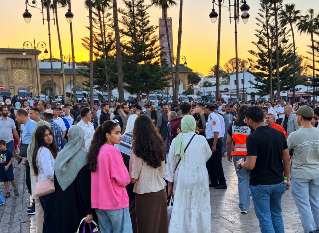 Tangier police disperse April 9 Square protest