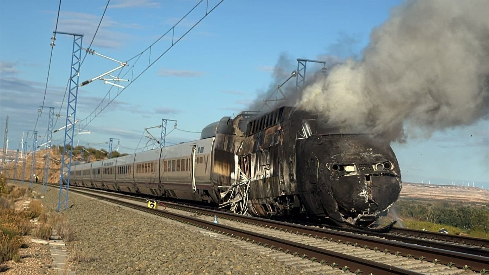 Spain high-speed train fire evacuates 283