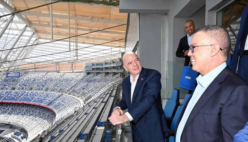 Infantino: Morocco advances football facilities