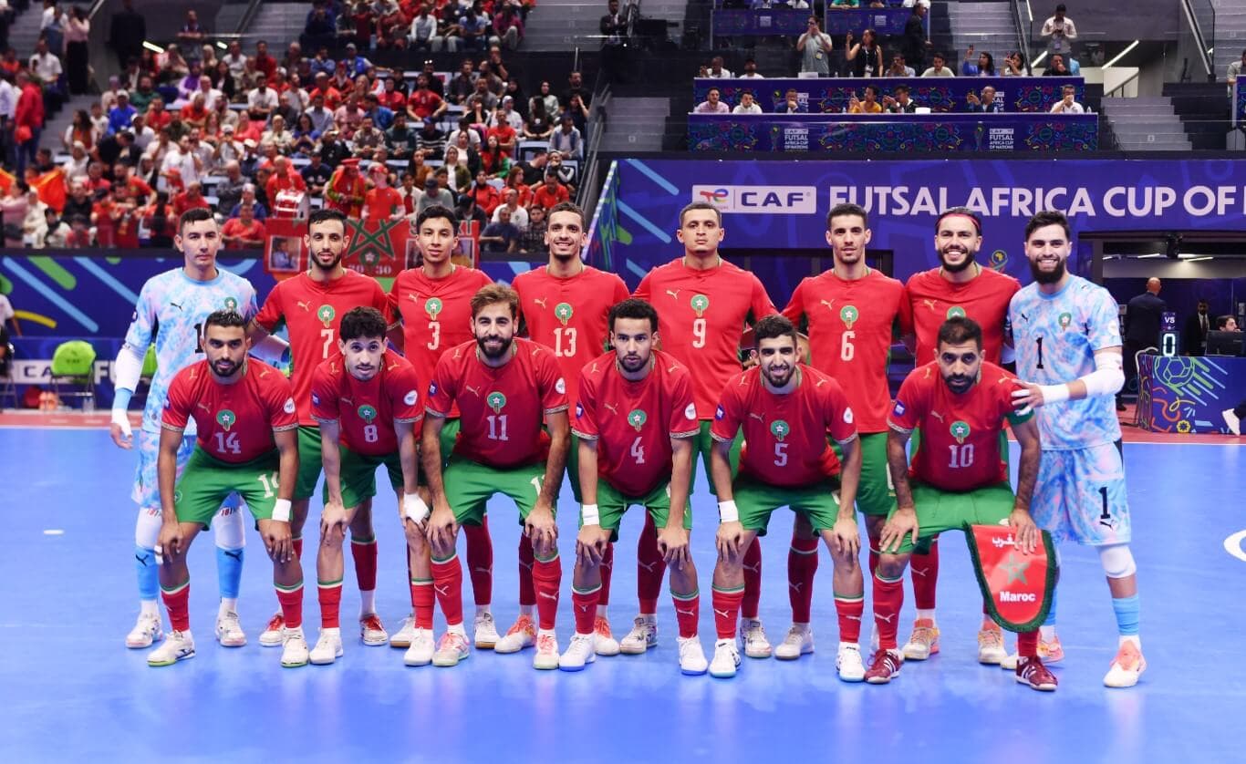المغرب يلاقي أنغولا في نهائي كان الفوتسال