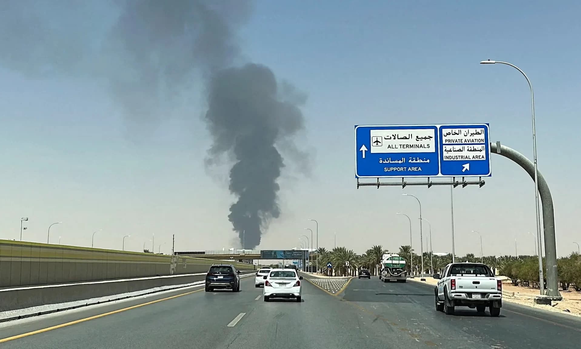 Saudi-led coalition reports missile injury at Riyadh Airport