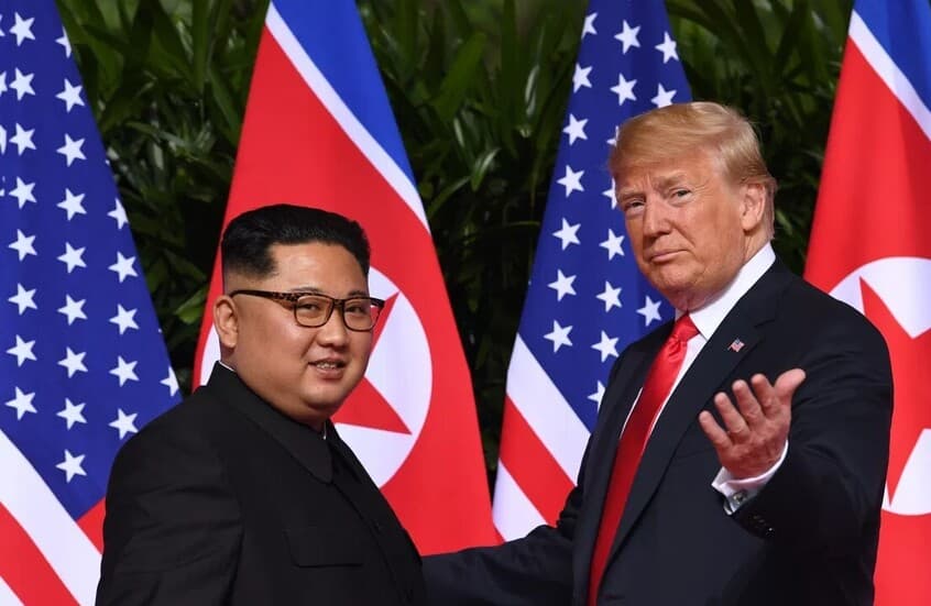 Trump highlights his relationship