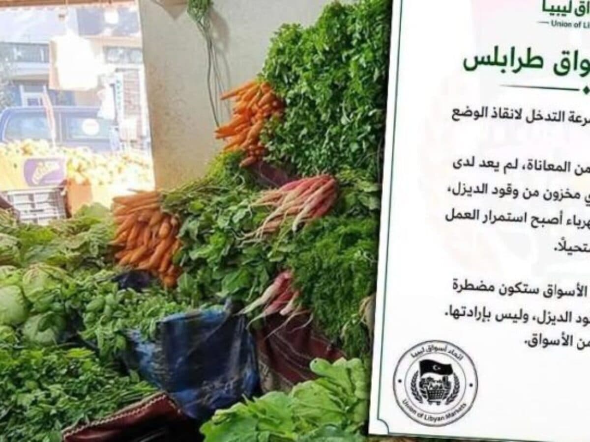 أسواق طرابلس تناشد التدخل لحل أزمة الديزل والكهرباء