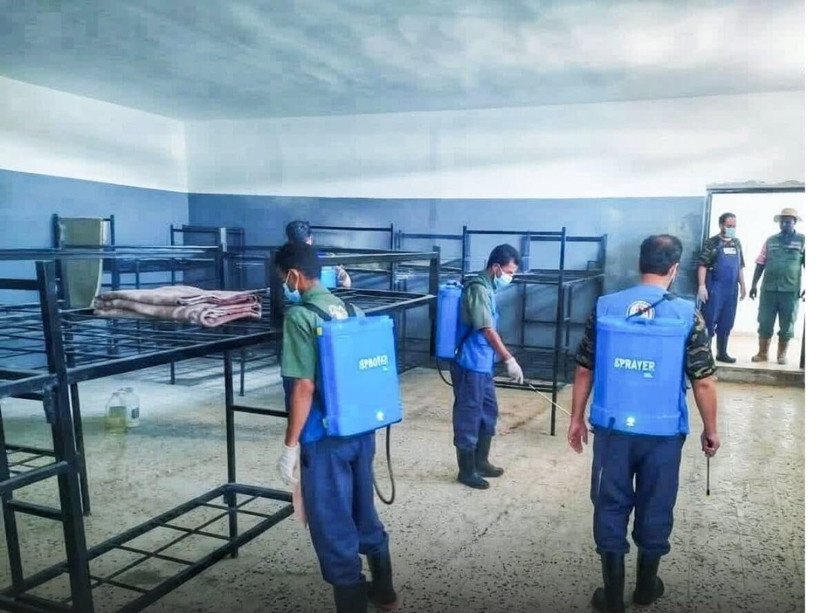 Enhanced Infection Control in Military