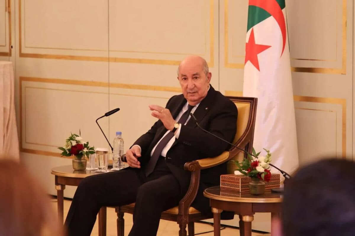 تبون: الجزائر ستواجه أي تهديد إرهابي لتونس
