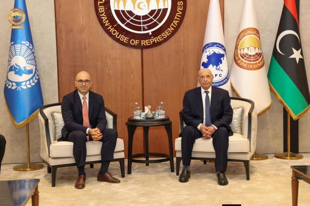 Aqila Saleh reviews partnership expansion with Mediterranean delegation