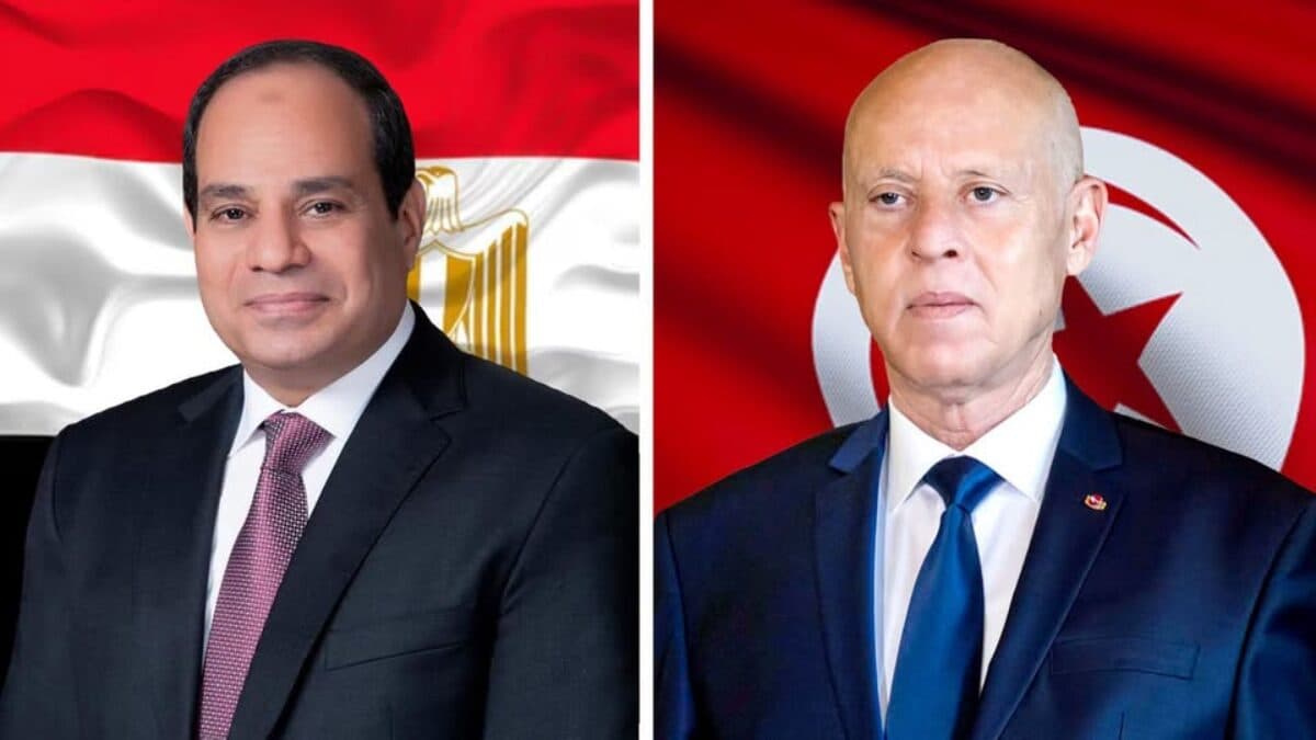 Tunisian and Egyptian leaders talk regional issues