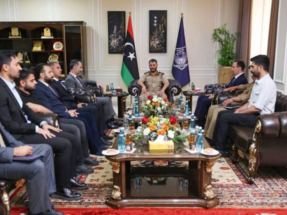 Al-Trablsi Talks Security Pact with Turkish Ambassador