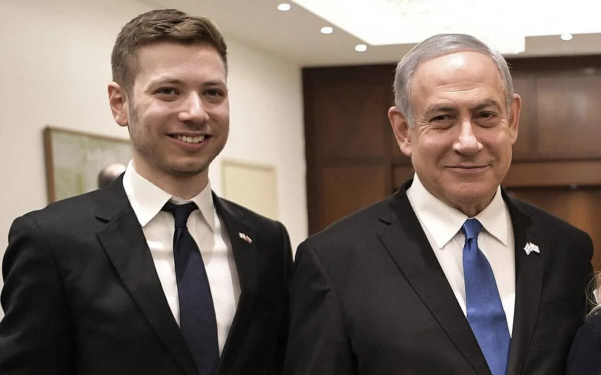 Netanyahu's son departs US after security threat