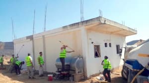 بدء ترميم منازل بكوش لخضر بعد الحرائق