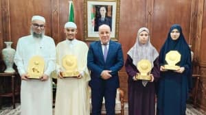 بلمهدي يرحب بأبطال الجزائر في مسابقة الملك عبد العزيز