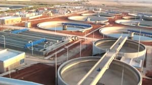 Water treatment and sewage networks underway