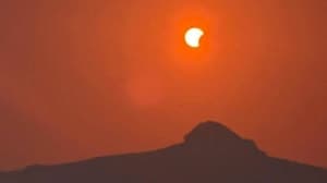 Evening solar eclipse updates