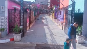 Old Neighborhood Transformed into Artwork