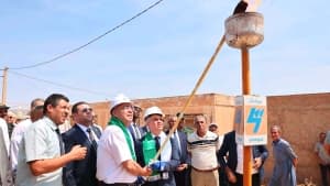 توصيل الكهرباء لـ1184 سكنًا وغاز لـ18 منطقة