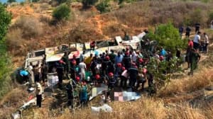 Evening Bumerdas bus crash due to speed and driver intoxication