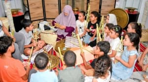 ورشة لتصنيع البنارة التقليدية