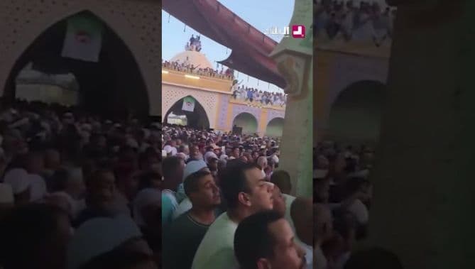 تشييع جثمان الشيخ تيجاني رحمه الله