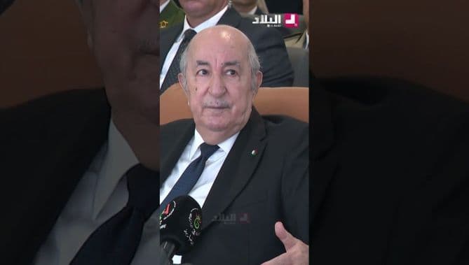 تبون: الخدمات الرقمية في الجزائر