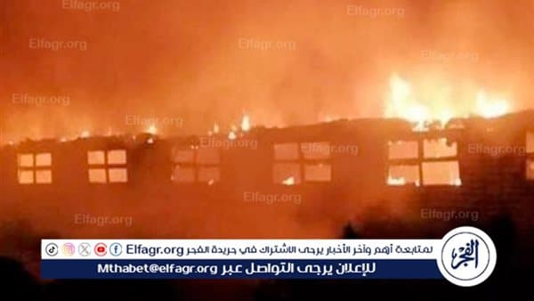 حريق في مصنع حلاوة بنها دون إصابات