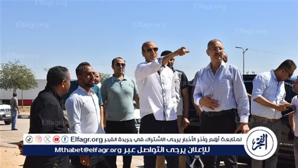 محافظ أسيوط يزور ميدان قناطر أسيوط