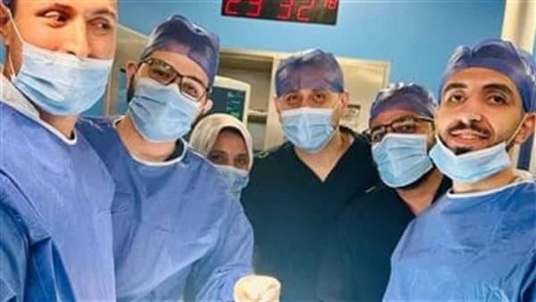 Benha University team saves child after screwdriver injury