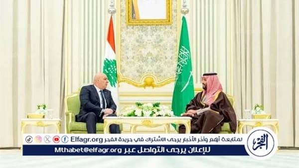 Mohammed bin Salman and Jozef Ward discuss Lebanon and regional matters
