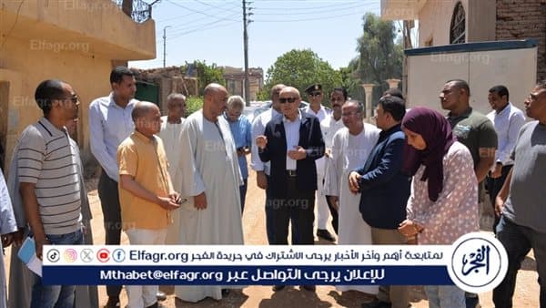 Luxor governor reviews Baeerat Road paving