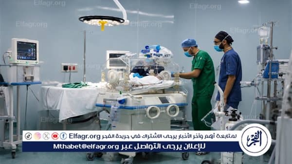 إنقاذ رضيع من ورم خبيث في المستشفى