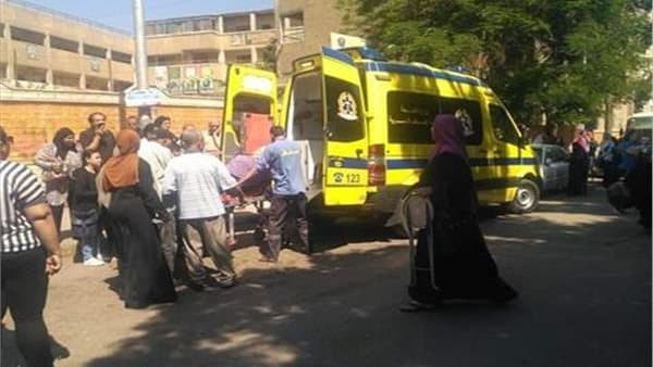 9 مصابين في حادث ميكروباص بالبحيرة