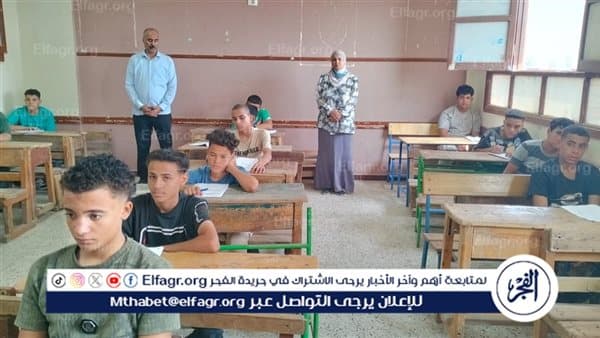 وكيل تعليم بني سويف يراقب لجان الثانوية ويشدد على حظر الهواتف