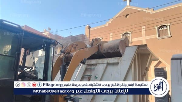 Assiut Governor reviews waste management in Manfalout
